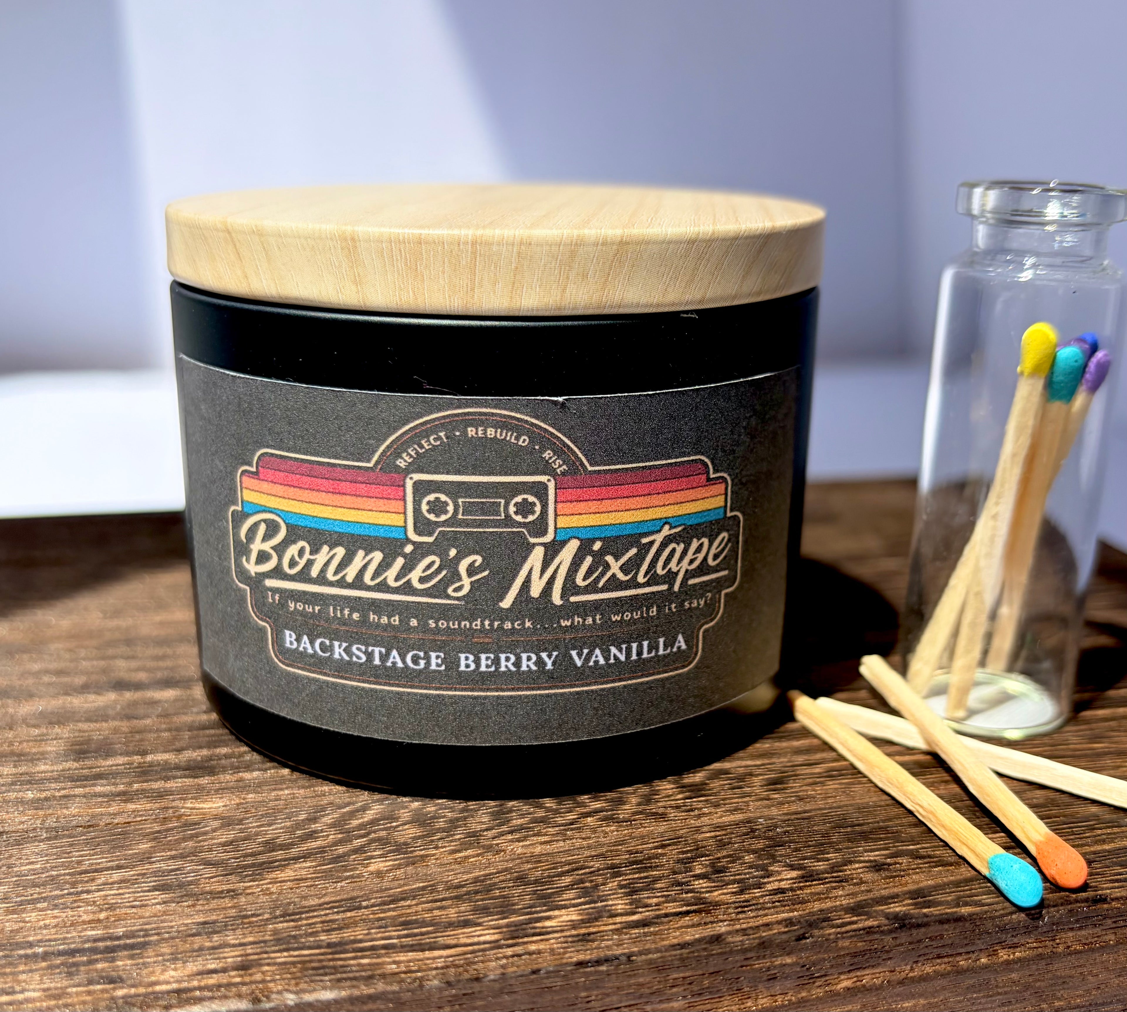 Backstage Berry Vanilla 5 oz. 100% Soy Wax Candle
