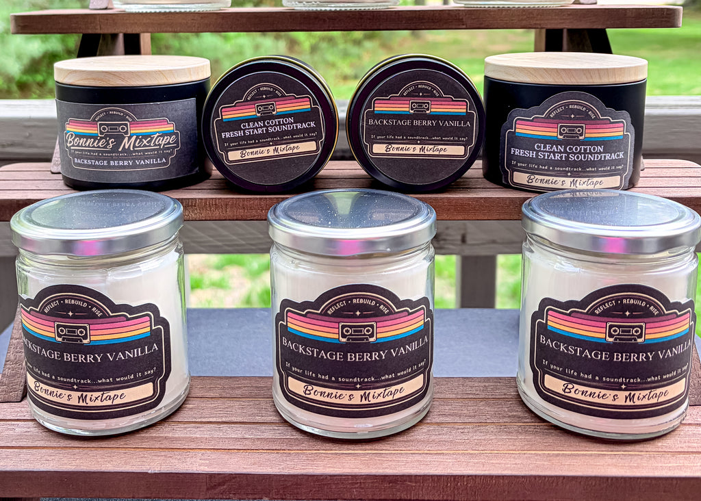 Backstage Berry Vanilla 8 oz. 100% Soy Wax Candle