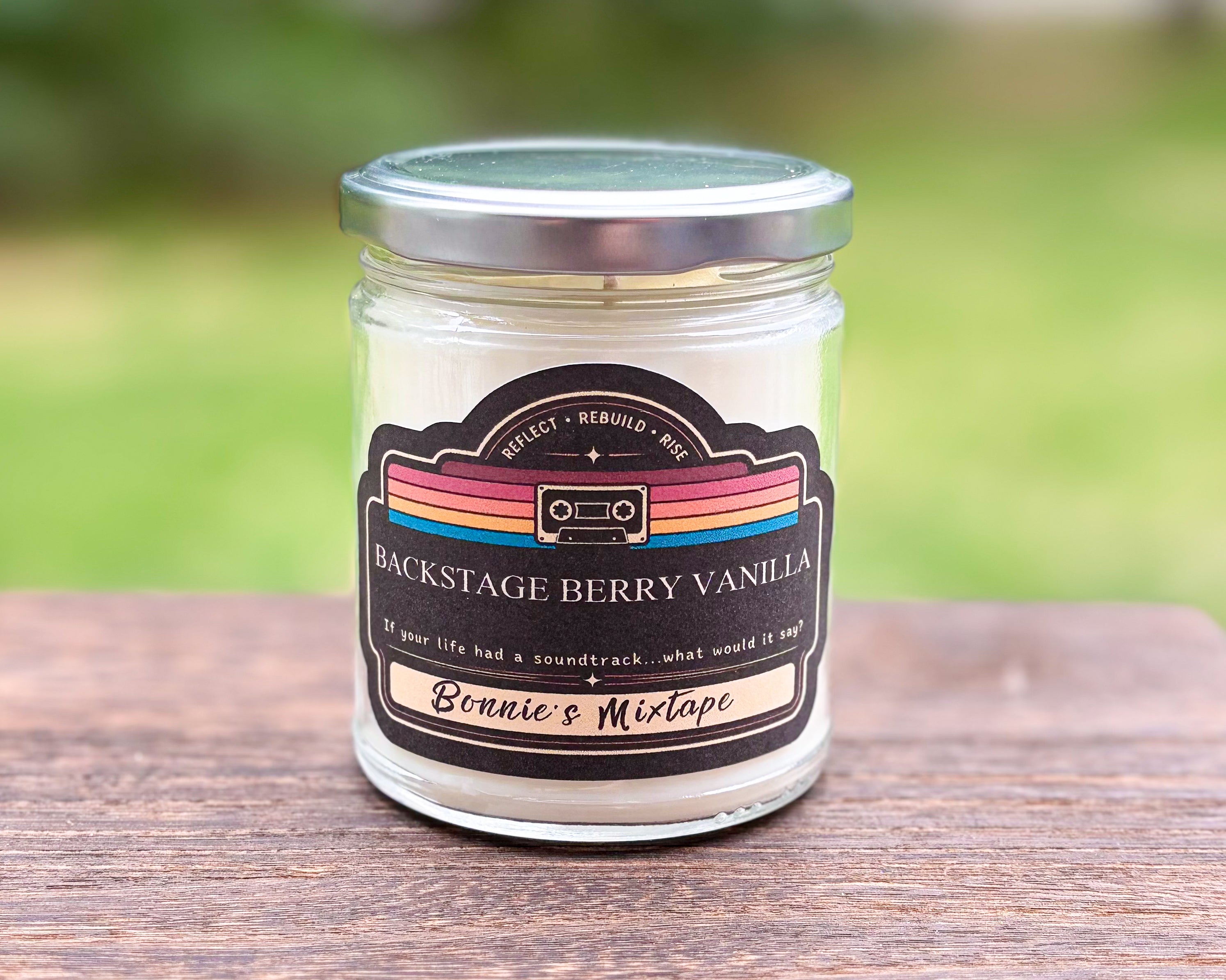 Backstage Berry Vanilla 8 oz. 100% Soy Wax Candle