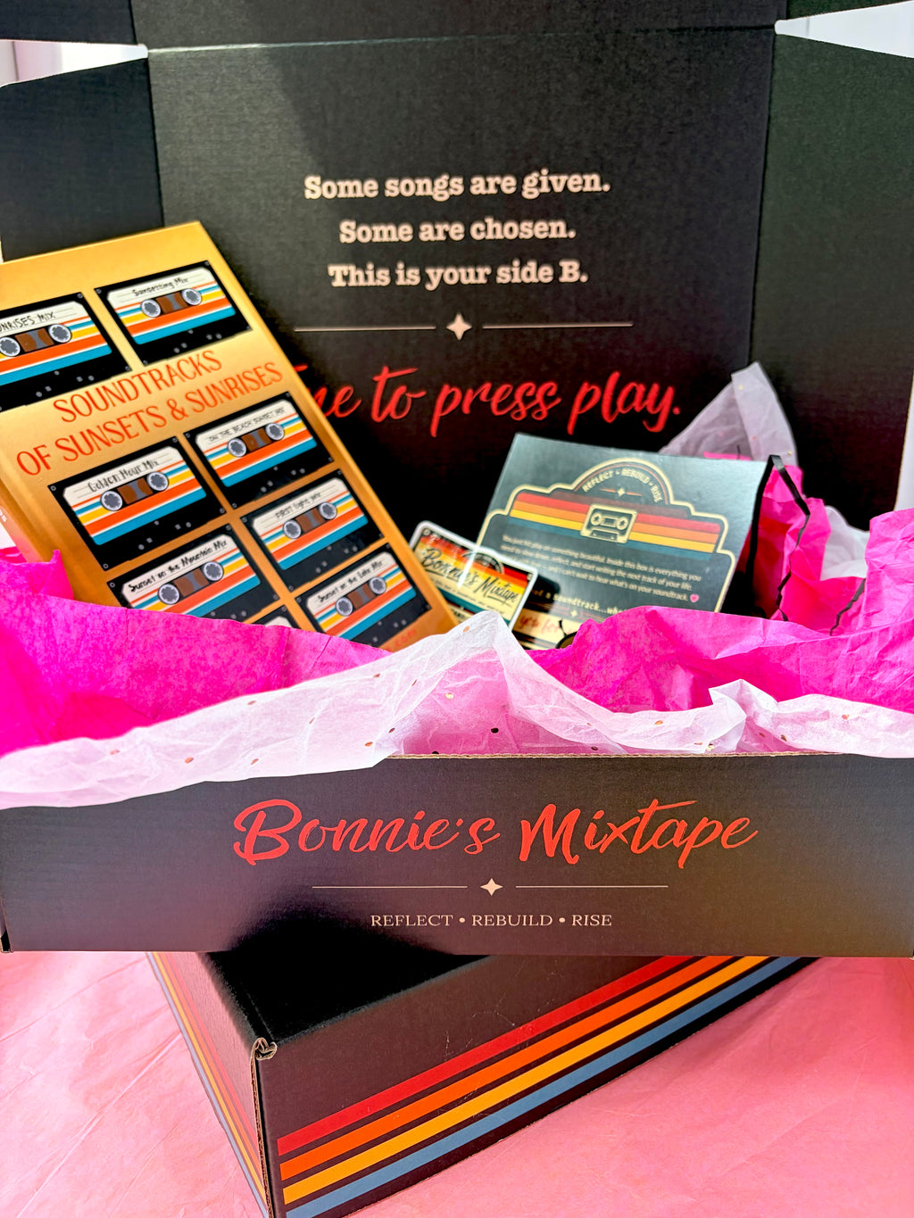 Inspirational Guided Reflection Gift Set: Soundtracks of Sunsets and Sunrises